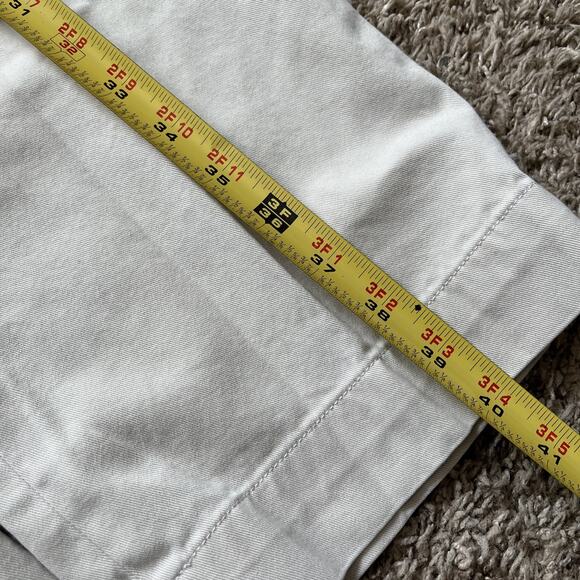 Polo Ralph Lauren Pants Mens 36x32 white Straight Fit Chino Casual - Picture 6 of 8